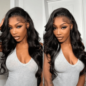 TRILL Max Loose Body Wave Ear-to-ear Glueless 13x5 Frontal HD Lace C Part Wig