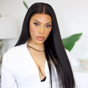TRILL Straight Human Hair Wear Go Glueless 6×5 Pre Cut HD Lace Closure Wig Bleached Knots