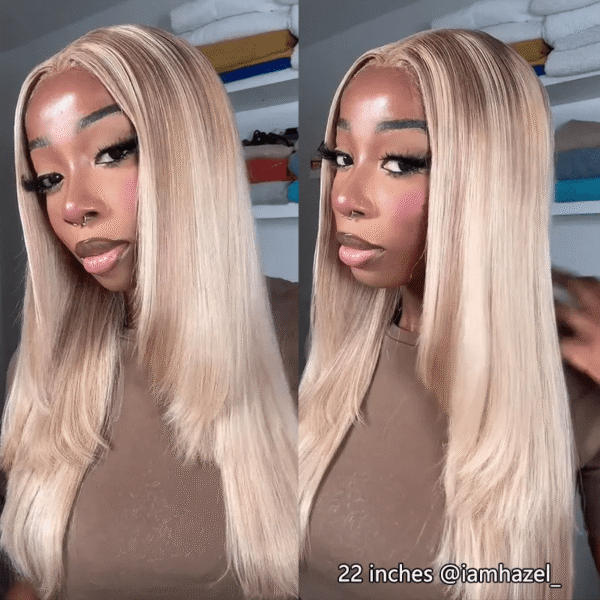 TRILL Wear Go Reddish Brown Color Straight/Body Wave 6×5 Pre Cut HD Glueless Lace Human Hair Wig