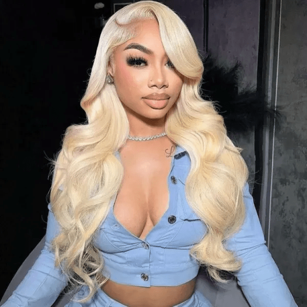 TRILL 613 Blonde Brazilian Body Wave Human Hair Wigs 13×4 13×6 HD Lace Front Wigs 180% Density