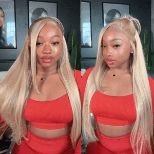 TRILL Wear Go Reddish Brown Color Straight/Body Wave 6×5 Pre Cut HD Glueless Lace Human Hair Wig