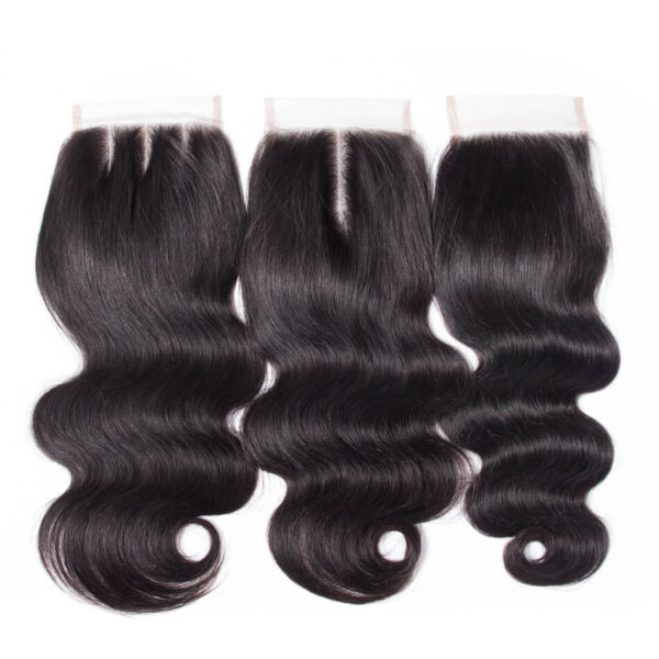 TRILL Highlight Honey Blonde Body Wave 3/4 Bundles with 5×5 HD Lace Closure 100% Human Hair Weave P4/27 Color
