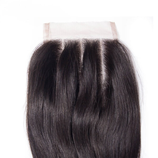 TRILL Highlight Honey Blonde Body Wave 3/4 Bundles with 5×5 HD Lace Closure 100% Human Hair Weave P4/27 Color