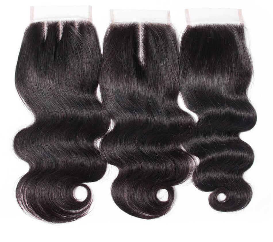 TRILL Malaysian Hair Body Wave 3 Bundles With Closure Recool Hair 10A Grade Virgin Human Hair With Closure