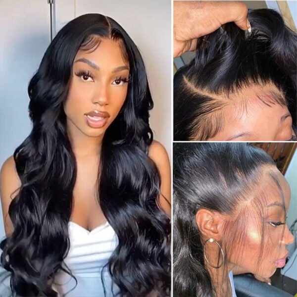 TRILL Body Wave Hair 6×5 Glueless 13×4 &13×6 HD Lace Front Wig Brazilian Human Hair Pre Plucked & Bleached