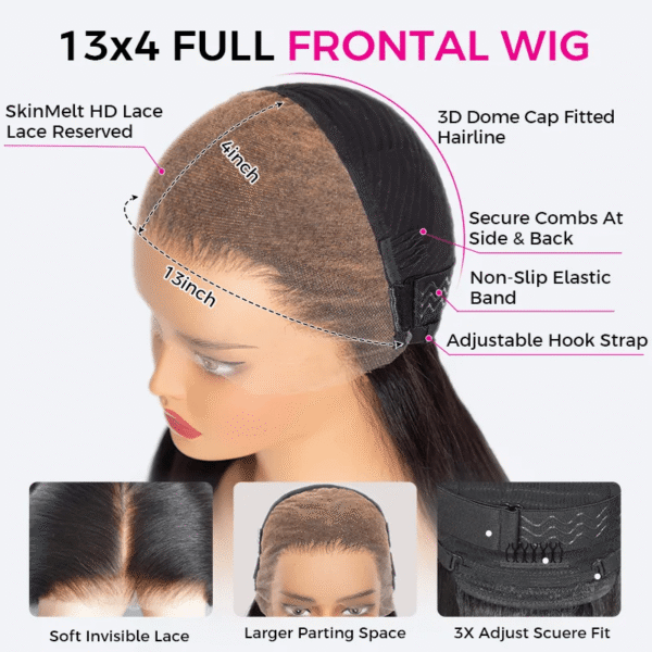 TRILL Highlight Body Wave Wig 13×4 Frontal Wig Colored 6×5 Pre Cut Lace Human Hair Wigs