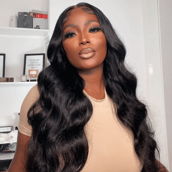 TRILL Body Wave Hair 6×5 Glueless 13×4 &13×6 HD Lace Front Wig Brazilian Human Hair Pre Plucked & Bleached