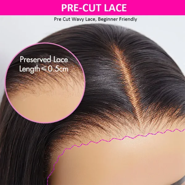 TRILL Wear Go Glueless Loose Body Wave 6×5 HD Lace Human Hair Wig Pre Bleached Knots | C-Cap