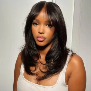 TRILL Butterfly Layered Cut Loose Wavy Style Shoulder Length 6×5 HD Lace Wear Go Glueless Wig