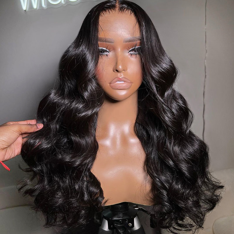TRILL Pre Bleached Knots | Body Wave 13×6 HD Lace Front Wig Pre Plucked Glueless Human Hair Wig