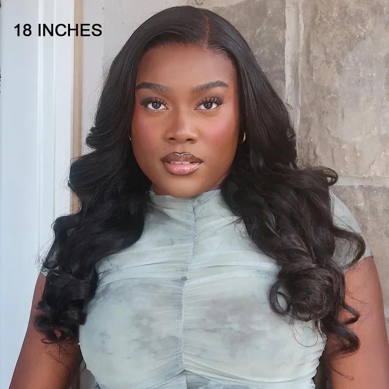 TRILL Wear Go Glueless Loose Body Wave 6×5 HD Lace Human Hair Wig Pre Bleached Knots | C-Cap
