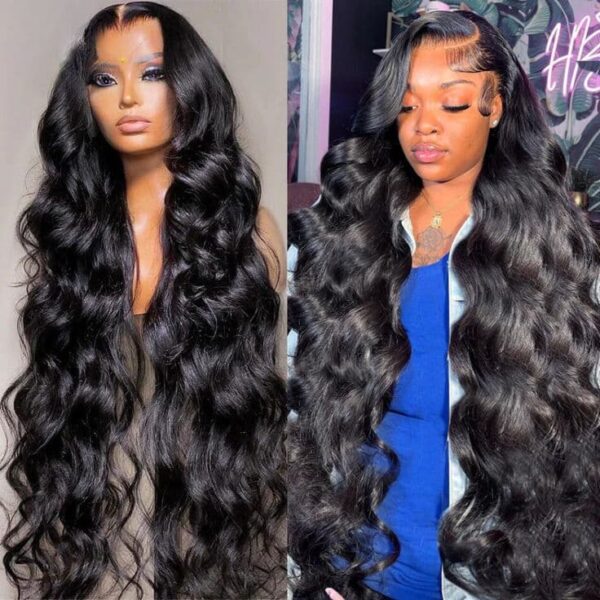 TRILL Chocolate Dipped Marshmallow Vibe Ash Blonde Ombre 13x4 Lace Frontal Wigs Body Wave 6x5 Pre Cut Lace Wigs