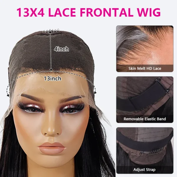 TRILL Short Wavy Wave Bob Wigs 6×5 Wear Go Glueless Lace Front Human Hair Wigs For Black Women