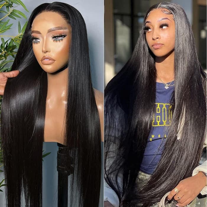 TRILL Chocolate Dipped Marshmallow Vibe Ash Blonde Ombre 13x4 Lace Frontal Wigs Body Wave 6x5 Pre Cut Lace Wigs