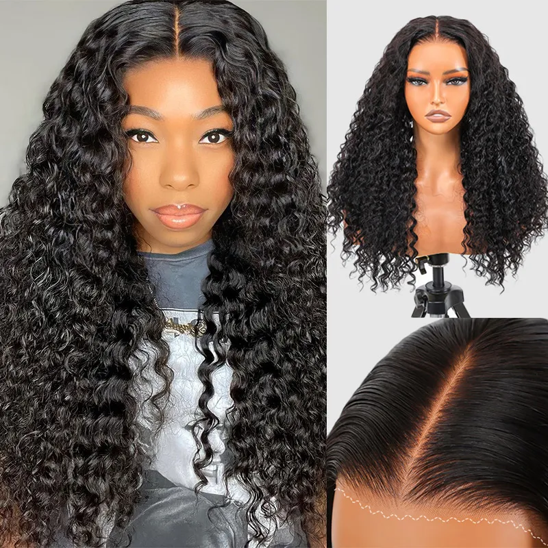 TRILL Deep Wave Flexi-Fit Wear Go Glueless Human Hair Wig 6×5 9×6 Melt Lace Pre Everything Fit All Size