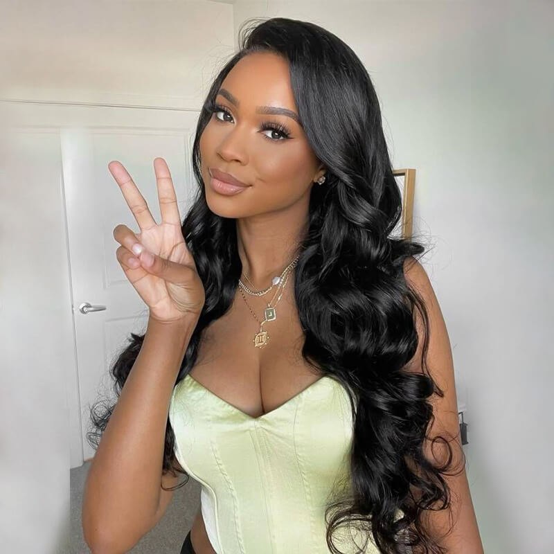 TRILL Wear Go Glueless Loose Body Wave 6×5 HD Lace Human Hair Wig Pre Bleached Knots | C-Cap
