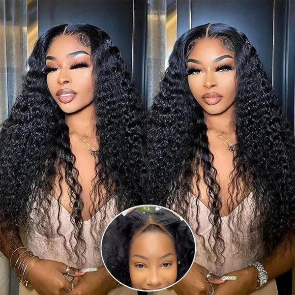 TRILL Deep Wave Flexi-Fit Wear Go Glueless Human Hair Wig 6×5 9×6 Melt Lace Pre Everything Fit All Size