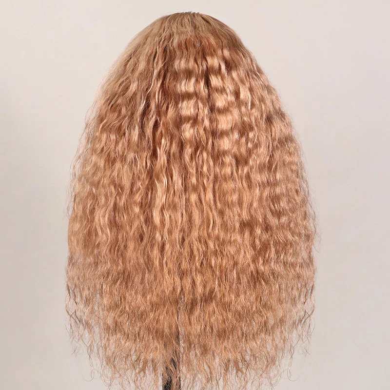 Trill Deal 13x4 HD Lace Milk Tea Brown Light Flaxen Brown Cozy Blonde Pre Cut 6X5 Hd Lace Closure Long Glueless Wear Go Wig