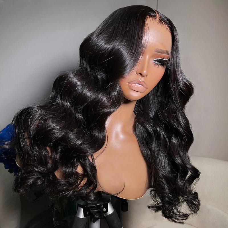 TRILL Pre Bleached Knots | Body Wave 13×6 HD Lace Front Wig Pre Plucked Glueless Human Hair Wig