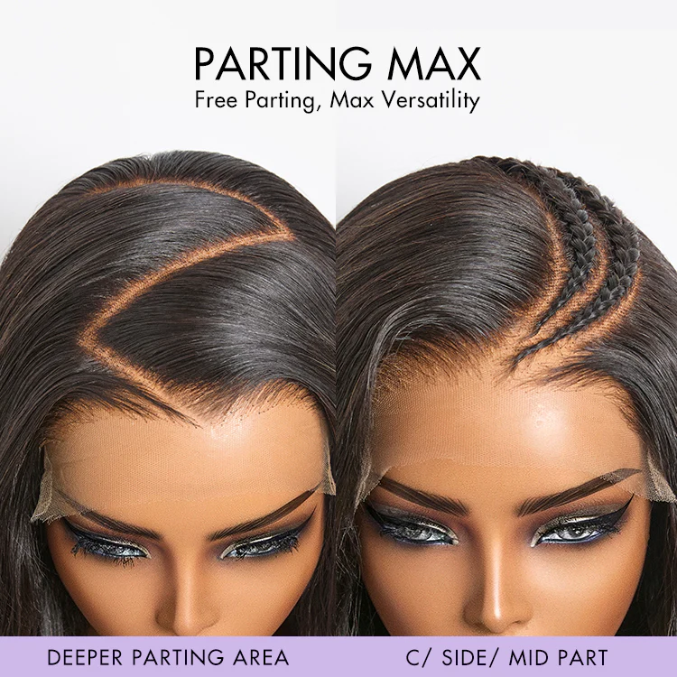 TRILL Hair Glueless Wig Ready to Go Silky Straight 7x6 Closure HD Lace Pre Plucked & Bleached Breathable Cap