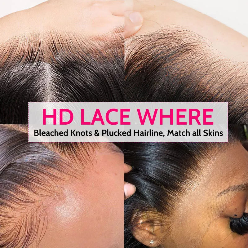 TRILL Invisible Lace Wigs Deep Wave 5×5 Closure Curly Human Hair Wig 180% DENSITY| Real HD Lace