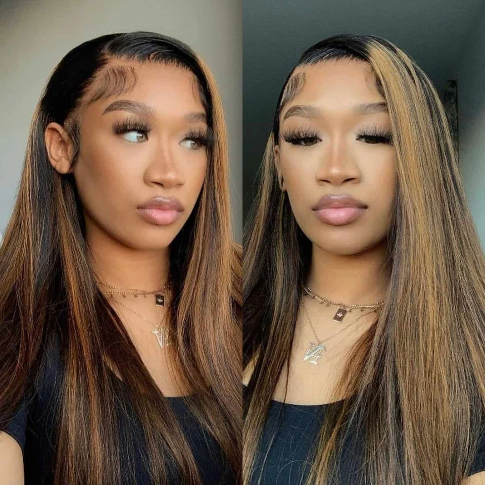 TRILL Upgrade Pre Cut Lace | P1b/30 13X4/6X5 Body Wave/Straight HD Lace Frontal Bleach Knots Pre-plucked Easy Wear And Go Wig