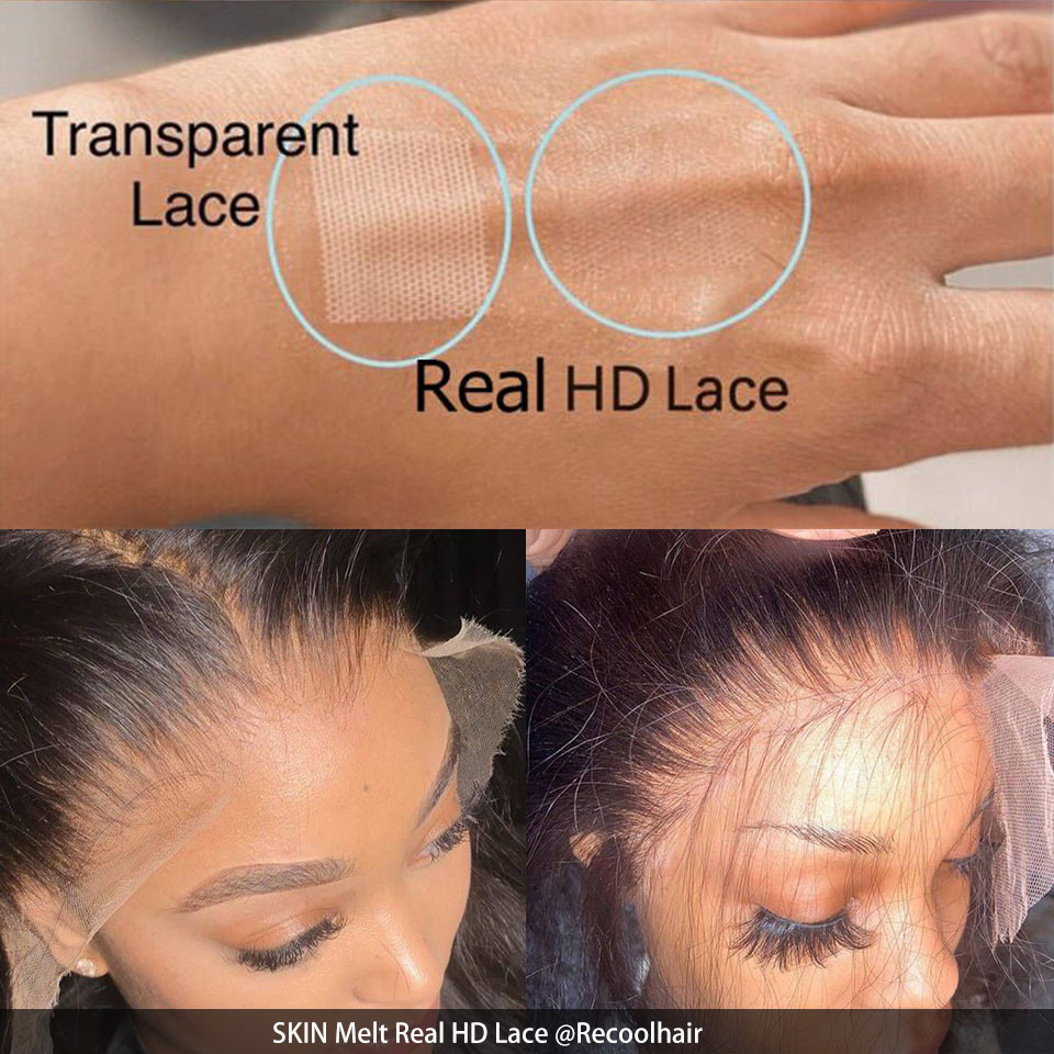 TRILL HD Lace Wigs Body Wave 5×5 Undetectable Glueless Closure Wig 180% Density Pre Plucked & Bleached