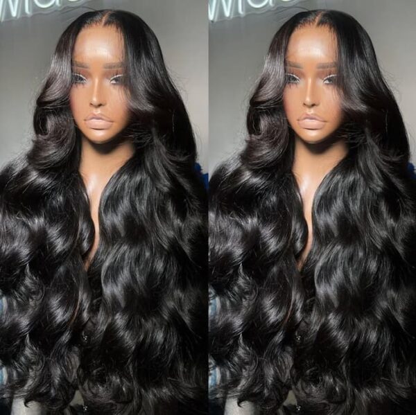 TRILL Chocolate Dipped Marshmallow Vibe Ash Blonde Ombre 13x4 Lace Frontal Wigs Body Wave 6x5 Pre Cut Lace Wigs