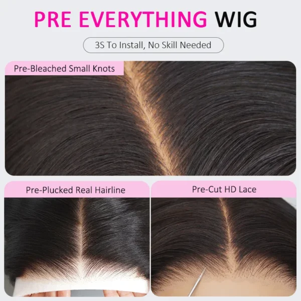 TRILL Pre Everything Brown Highlight Color Loose Wave Wig Shoulder Length 6×5 HD Lace 200% Density