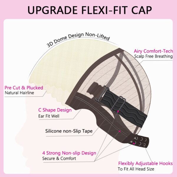 TRILL Deep Wave Flexi-Fit Wear Go Glueless Human Hair Wig 6×5 9×6 Melt Lace Pre Everything Fit All Size