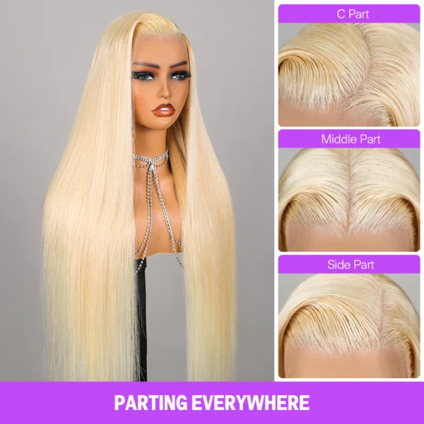 13x4 Pre-All Glueless TRILL  613 Blonde Ombre Body Wave Wigs Invisible Knots Natural Hairline