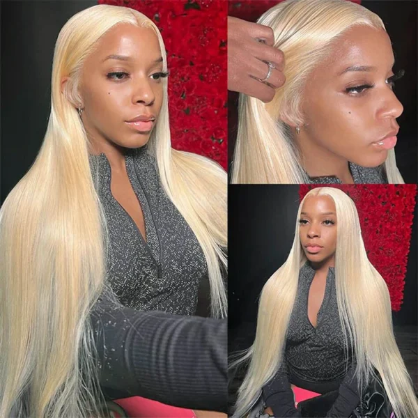 6x5 Invisible TRILL Knots Glueless 613 Blonde Silky Straight Wigs Realistic Hairline Beginner Friendly