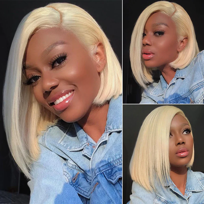 TRILL 6x5 Invisible Knots & 13x4 Lace Frontal 613 Blonde Straight Wigs Realistic Hairline - Image 6