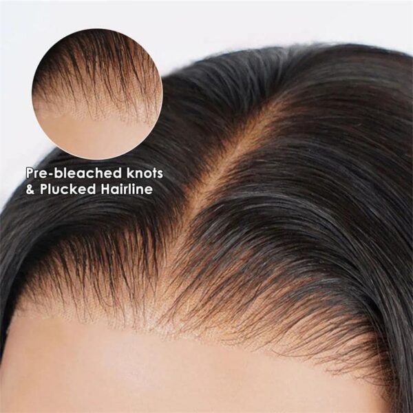 10x6 TRILL Pre-All Glueless Wig Water Wave Invisible Knots Natural Black Beginner Friendly