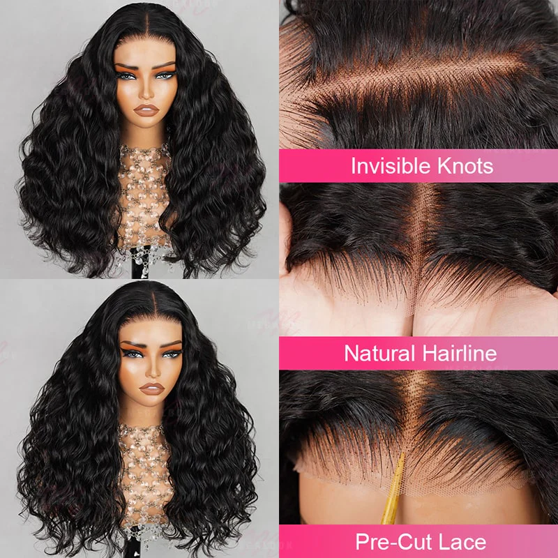6x5 Invisible TRILL Knots Glueless Loose Body Wave Wigs Pre-cut Lace Natural Black Beginner Friendly - Image 7