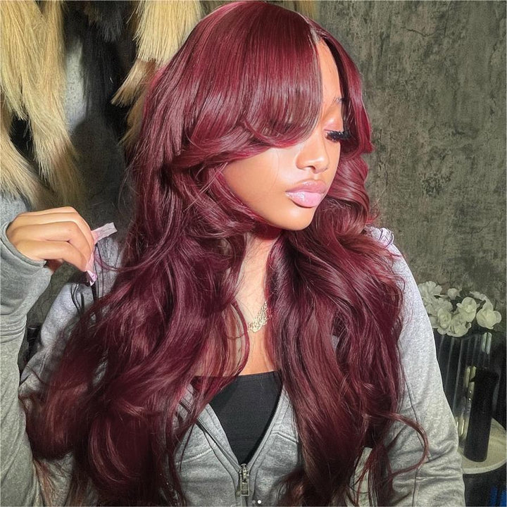 5x5 Invisible Knots TRILL Curtain Bang Loose Wave Natural Black Beginner Friendly - Image 10