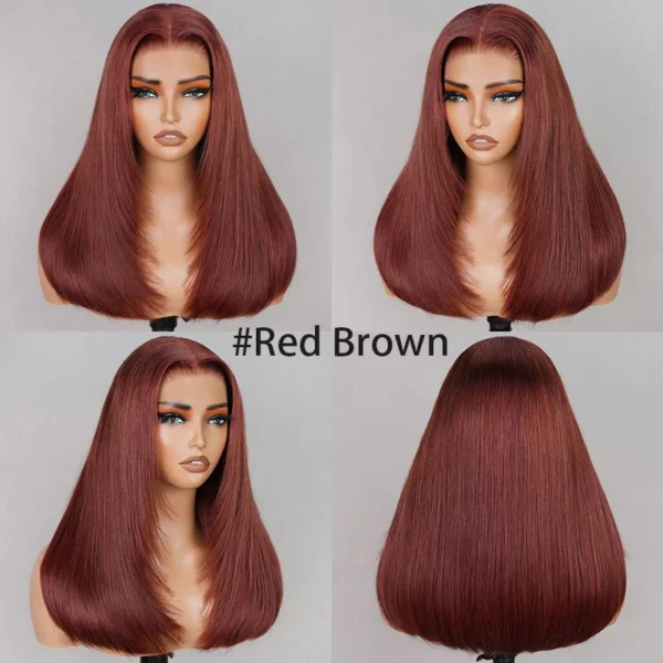 6x5 TRILL Invisible Knots Glueless Silky Straight Wigs Pre-cut Lace Natural Black Beginner Friendly
