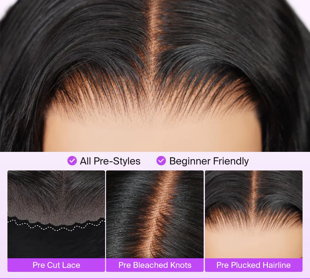 TRILL 6x5 Invisible Knots Glueless Chocolate Brown Straight Wigs Realistic Hairline Beginner Friendly - Image 4