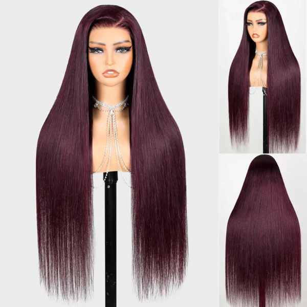 TRILL 13x4 Pre-All Glueless 613 Blonde Silky Straight 30 Inch Wigs Invisible Knots Natural Hairline