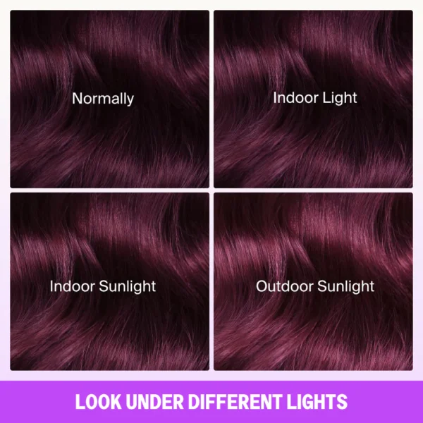 6x5 Invisible TRILL Knots & 13x4 Lace Frontal Dark Plum Body Wave Wigs Invisible knots Natural Hairline