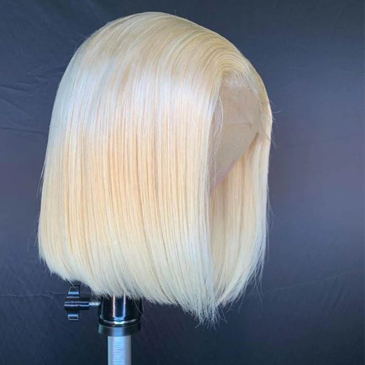 TRILL 6x5 Invisible Knots & 13x4 Lace Frontal 613 Blonde Straight Wigs Realistic Hairline - Image 9