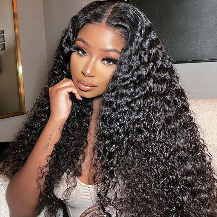 6x5 Invisible Knots TRILL Glueless Water Wave Wigs Realistic Hairline Natural Black Beginner Friendly - Image 7