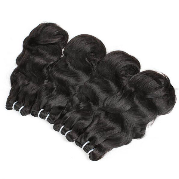 12A Body Wave Double Drawn Raw Virgin Human Hair Weaves 3 Bundles Top Quality - Image 4