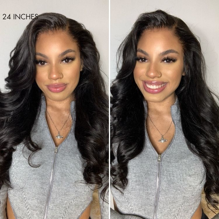 TRILL All-Day Comfort Wig 180% / 250% Density Glueless 7x6 Closure HD Lace Loose Body Wave Long Wig Pre-Cut Lace - Image 4
