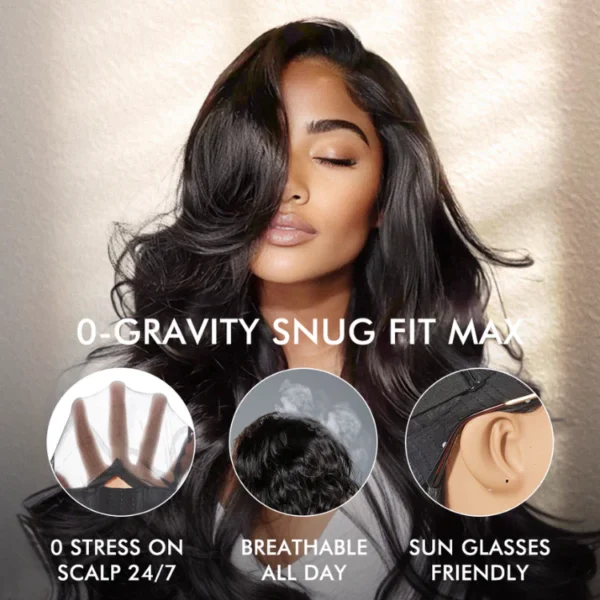 TRILL All-Day Comfort Wig 180% / 250% Density Glueless 7x6 Closure HD Lace Loose Body Wave Long Wig Pre-Cut Lace