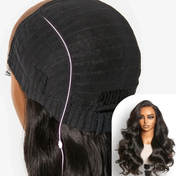 TRILL Glueless Wig 180% Density Loose Body Wave 7x6 Closure HD Lace Pre Cut & Plucked & Bleached Ready to Go