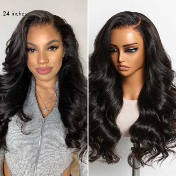 TRILL Glueless Wig 180% Density Loose Body Wave 7x6 Closure HD Lace Pre Cut & Plucked & Bleached Ready to Go