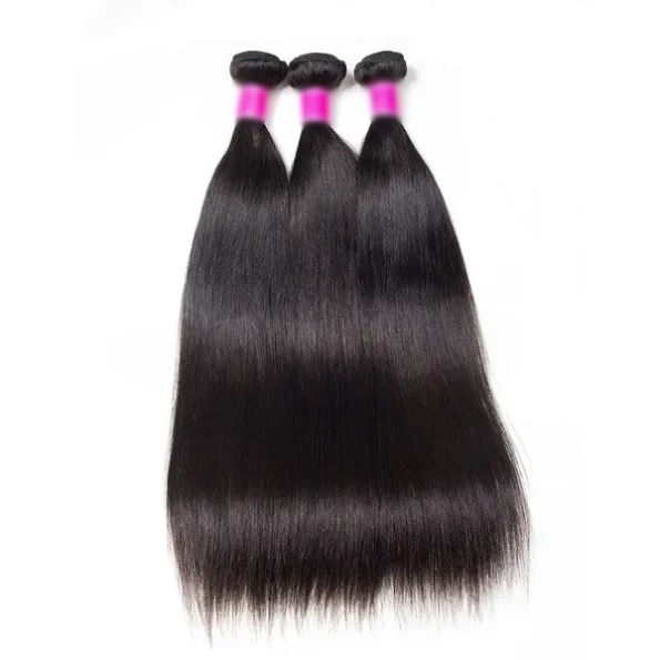 TRILL Hair Malaysian Straight Hair 4 Bundles 100% Virgin Human Hair Weave Bundles 10A Premium Remy Hair