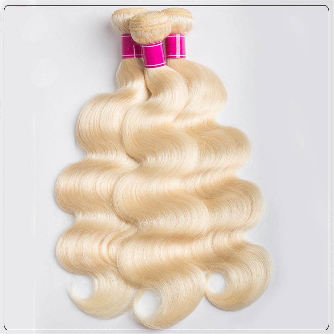 Brazilian Blonde Hair 3 Bundles 613 Body Wave Virgin Hair