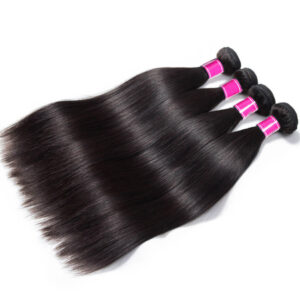 Raw Indian Hair Straight 3 Bundles Remy Virgin Human Hair Weave Bundles 10A Best Quality
